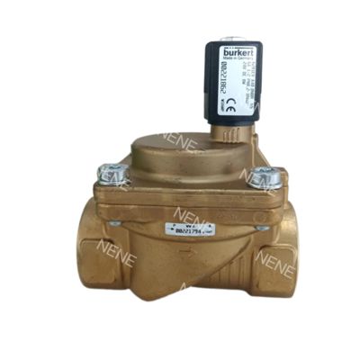 Valvola a solenoide Burkert 00221849 6281 G3/4 2/2 Normalmente Chiusa 13.0 Foro di Flusso NBR Guarnizioni Corpo Valvola in Ottone AC220V 8W 0.2-16bar -10~+80 ℃
