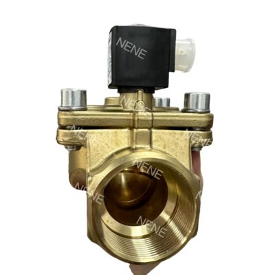 Valvola solenoide Burkert 00221859 6281 G1 1/4 2/2 Normalmente chiusa 25.0 Flusso NBR Chiuso Corpo Valvola in ottone DC24V 8W 0.2-16bar -10~+80 °C