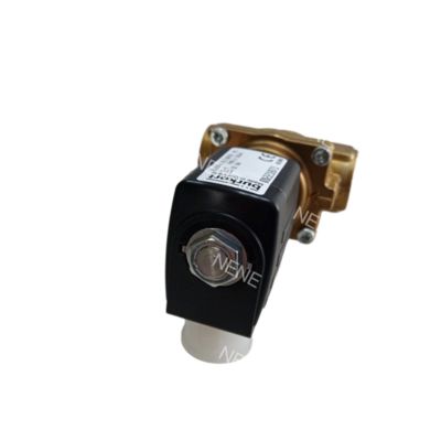 Electric Solenoid Valve 00221860 Burkert 6281 Type G1 1/4 2/2 Normally Closed 25.0 Flow Hole NBR Sealed Brass Valve Body AC24V