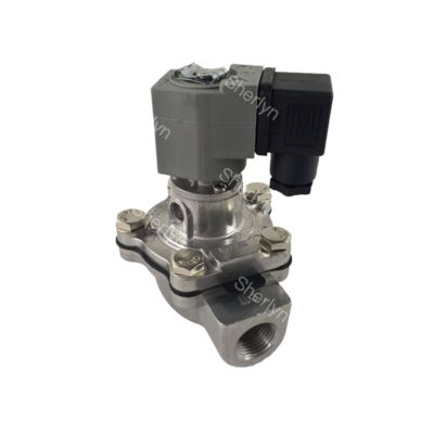 Valvola a impulsi elettromagnetici GOYEN CA15T ad angolo retto in alluminio pressofuso per cannoni ad aria DN15, valvola blowback