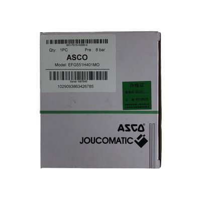 Elettrovalvola ASCO antideflagrante EFG551H401M, comando elettrico antideflagrante, inversione G551B401MO VCEFCMG551H401MO