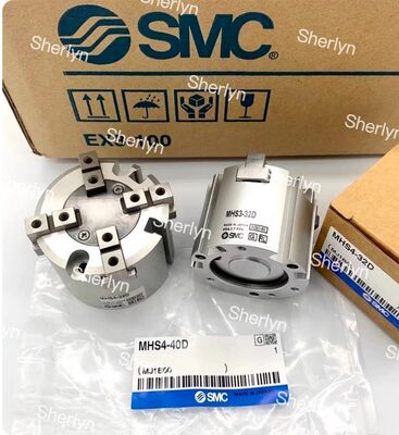 Double Acting MHS2-25D 25 Bore SMC Two Jaw Clamping Cylinder