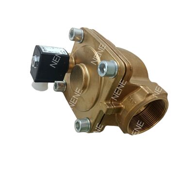 Materiale del corpo in ottone Valvola solenoide AC220V 8W 00221955 BURKERT NBR Sigillo 6281 Tipo G3/4 2/2, generalmente chiuso con controllo manuale 13.0 Forno di flusso 0.2-16bar