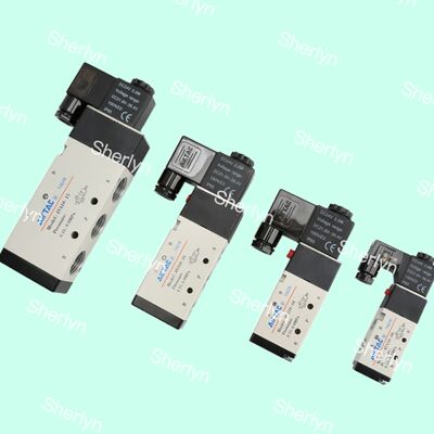 AIRTAC Valvola solenoide a due posizioni a cinque vie 4V210/110/310/410-10/08/06-DC24V-AC220V