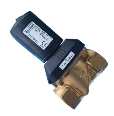 Elettrovalvola Burkert 6281 00221870 AC220V G3/8 a solenoide, a 2 posizioni, a 2 vie, tenuta FKM