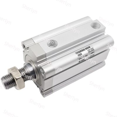 Cilindro SMC Serie CDQ2 CDQ2B12-5D A doppio effetto, stelo singolo