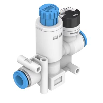 VRPA-CM-Q6-E 8086004 Valvola riduttrice di pressione FESTO con funzione di ritorno dei gas di scarico a due fasi