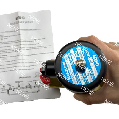 Valvola Solenoide Pneumatica NC US-35 UNID Dimensione Tubo 1 1/4" Orifizio 30 mm