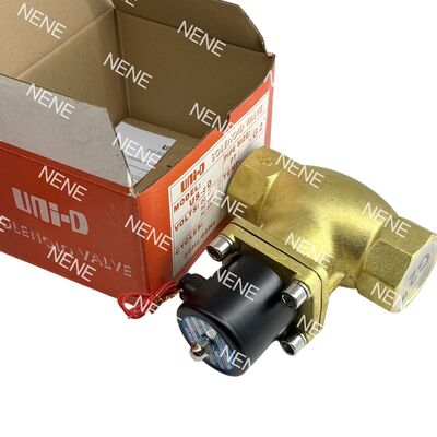 Valvola Solenoide Pneumatica UNID US-50 Ottone 2" ORIFICIO 50 mm 2 Pollici -5°C ~ 185°C