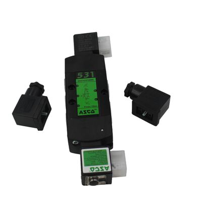 Valvola a solenoide ASCO SCG531C018MS a due posizioni, a cinque vie, a controllo elettrico doppio