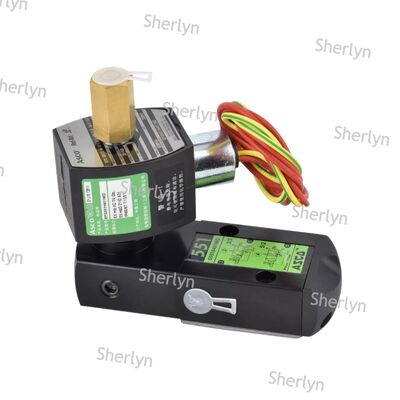 Scatola di giunzione antideflagrante ASCO EF551G402MO Valvola a solenoide doppia bobina 1/4"