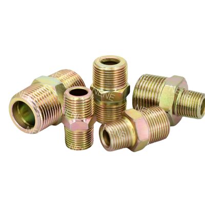 Giunto idraulico BSP a bocca piatta 3/8" Pressione nominale 30MPa Raccordi per tubi pneumatici