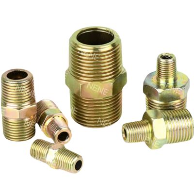 Giunto idraulico BSP a bocca piatta 3/8" Pressione nominale 30MPa Raccordi per tubi pneumatici