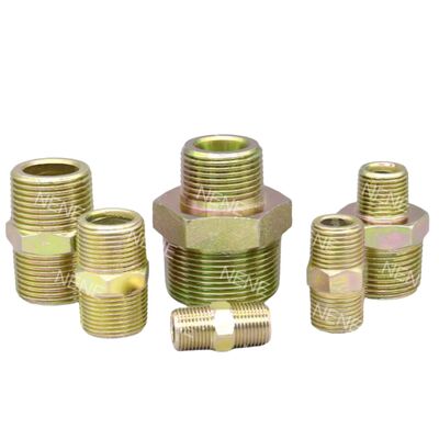 Fittings per tubi pneumatici in acciaio al carbonio galvanizzato da 1 1/2 pollici BSP Thread Standard Suitable Medium Lubricating Oil Durable Connection Solutions