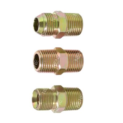 Flat mouth union joint 1/8" to 3/8" Reducing Pipe Connection Joint con diverse dimensioni su entrambe le estremità