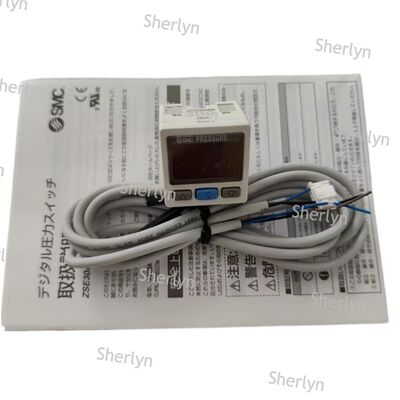 Interruttore di pressione NPN a cavo lungo per installazione a lunga distanza di grandi apparecchiature SMC ISE30A-01-N-ML interfaccia R1/8