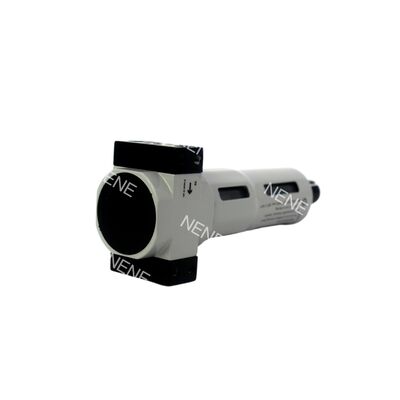 Con manometro di pressione da 0,5-12bar Festo LFR-3/8-D-MINI 162682 G3/8 40μm Regulatore di filtro a scarico manuale in lega di zinco