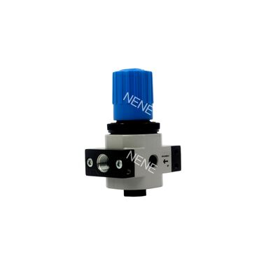 G1/4 1600L/min Festo di zinco fuso a fuso LR-1/4-D-7-MINI-MPA 8002289 regolatore di pressione 0,5-7bar Diaframma azionato direttamente con manopole chiudibile con calibro MPA