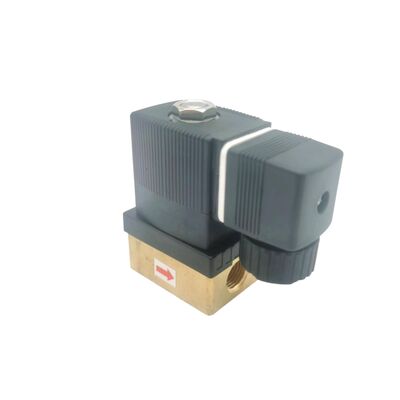 Burkert 00125301 Valvola solenoide industriale, G1/4 Inch Port, 3.0 Flow Oriffice, FKM Sealled Brass Housing, 24V DC Power 8W, 0~6bar Applicazione a bassa pressione