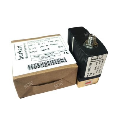 2/2 NC Elettrovalvola a Solenoide ad Azione Diretta 00125304, Attacco G1/4, Orifizio 3.0, Valvola in Ottone Sigillata FKM, 220V AC Alimentazione Industriale, Pressione di Esercizio 10bar