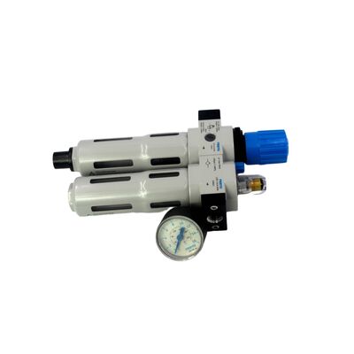 Festo FRC-1/8-D-7-MINI-A 162762 Lega di zinco FRL 40μm G1/8 Scarico completamente automatico 0,5-7bar Con manometro
