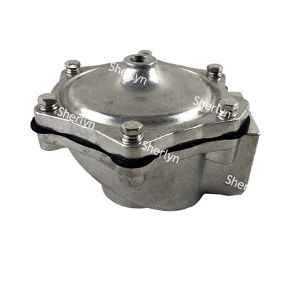 ASCO G353A045 1.5" NPT Valvola a getto a impulso del corpo in alluminio, tipo di diaframma pilotato per il sistema di raccolta della polvere industriale