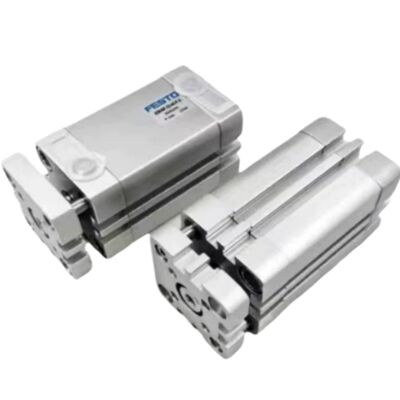 cilindro compatto a doppia azione con verga di guida Festo ADNGF-12-10-P-A