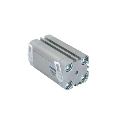 Deviazione pneumatica - FESTO 156604 ADVU-20-25-A-P-A Cilindro tondo in miniatura con asta filettata 20x25 mm Porta M5 Pistone magnetico a doppio effetto ISO 6432 per interruttore trasportatore