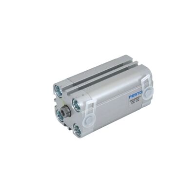Clamping automatico FESTO ADVU-20-5-P-A 156514 20mm Foratura 5mm Stroke Internal Thread Compatto cilindro a doppia azione M5 Port Piston magnetico ISO 6432