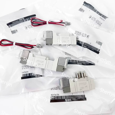 Compatibile con montaggio su collettore SMC SY3120-5LZD-C6 Azionamenti per elettrovalvole con porta C6 Pinze pneumatiche di dispositivi di assemblaggio