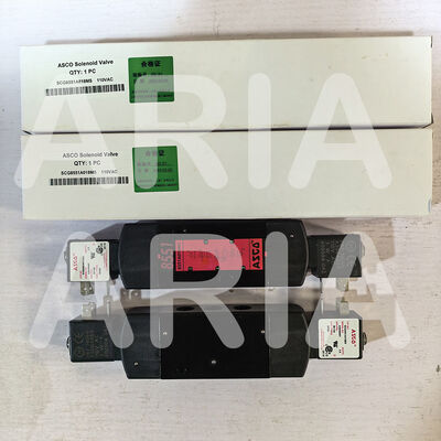 ASCO SC8551A018MS SC8551A017MS 24DC AC110V 4 vie alluminio 1/4 pollici elettrovalvola montaggio Namur
