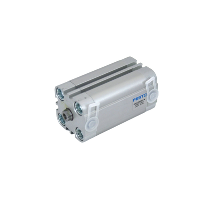 25 mm di foratura 5 mm di tratto FESTO ADVU-25-5-P-A 156522 filone interno cilindro lineare pneumatico compatto per parti di chiusura M5 Port doppio effetto pistone magnetico ISO 6432