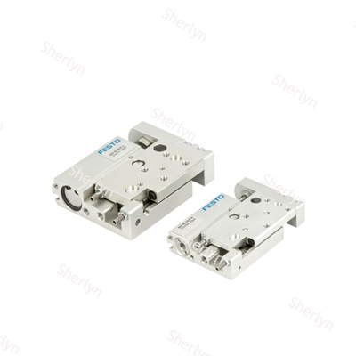 Doppia azione FESTO 170503 SLF-6-10-P-A cilindro d'aria a scivolo lineare, 6 × 10 mm Spec Corpo in alluminio resistente alla corrosione cuscino finale elastico per apparecchiature di automazione
