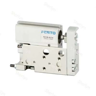 Componente scorrevole lineare compatto a spinta pesante FESTO SLF-16-20-P-A 170512 Azionamento pneumatico in alluminio piatto 16 × 20 mm per l'automazione del posizionamento delle celle della batteria