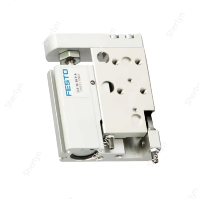 Yoke Double Acting FESTO 170507 SLF-10-20-P-A Guided Air Cylinder, 10×20mm Multi-Angolo Montabile di alluminio Lineare Slider Support Proximity Switch
