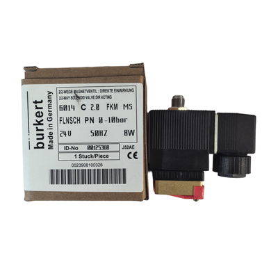 NBR Materiale di sigillo Valvola solenoide pneumatica DC24V Voltaggio 3 vie normalmente chiuso Controllo di automazione industriale 125367