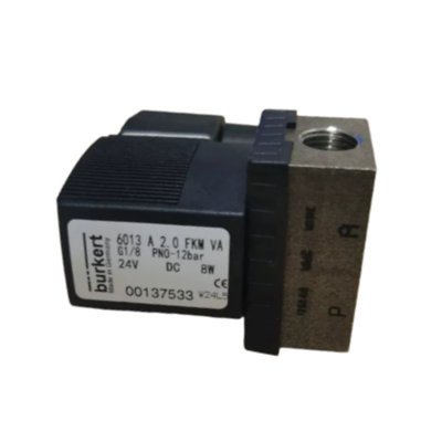 EPDM Materiale di sigillo Valvola solenoide pneumatica 24VDC Voltaggio adatto per i mezzi di lavoro liquidi Controllo dell'automazione industriale 20127212