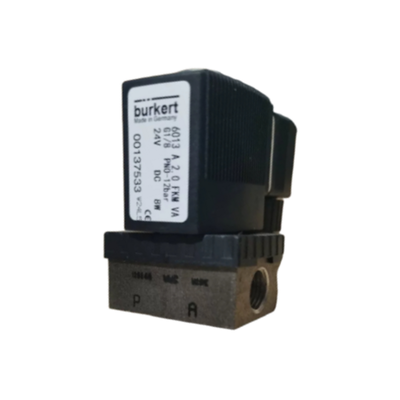 EPDM Materiale di sigillo Valvola solenoide pneumatica 24VDC Voltaggio adatto per i mezzi di lavoro liquidi Controllo dell'automazione industriale 20127212