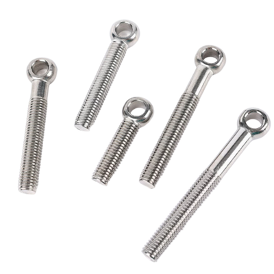 M8 Lunghezza nominale da 20 mm a 150 mm Fittings di tubi pneumatici in acciaio inossidabile 304 acciaio al carbonio Finitura di superficie brillante resistente alla corrosione