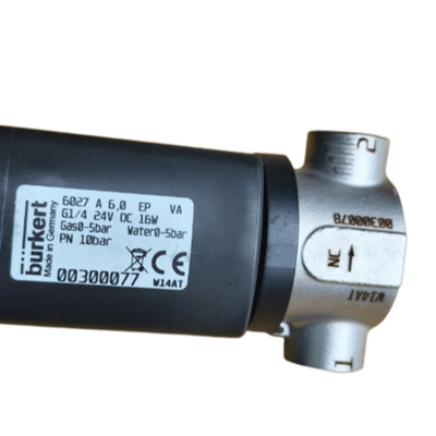 Pressione da 0 a 20 Bar Elettrovalvola pneumatica Tensione 24 V CC Porta 1/2 Soluzione per applicazioni pneumatiche industriali 178275