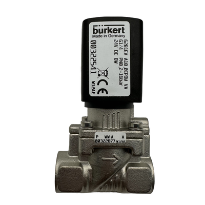 EPDM Materiali di sigillo G1/4′′ Valvola solenoide pneumatica 24V DC Valvola normalmente chiusa a 2 vie e Valvola normalmente aperta a 2 vie Funzione 00322541