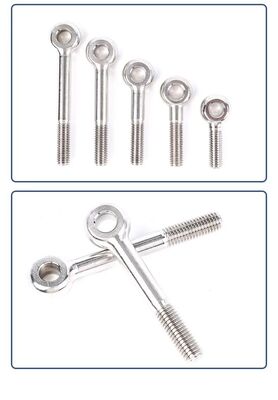 M8*35 M10*80 M16*140 Lunghezza nominale da 100 mm a 300 mm Fittings di tubi pneumatici in acciaio inossidabile 304 Brillante