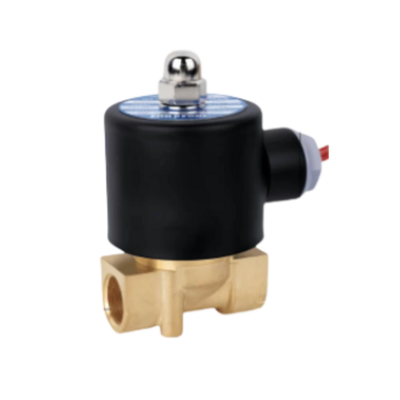 Tolleranza di tensione ±10 per cento Valvola solenoidale che supporta da 0 a 0,5 MPa di gamma di pressione che fornisce il controllo nelle applicazioni industriali 2W-040-10