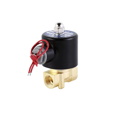 Tolleranza di tensione ±10 per cento Valvola solenoidale che supporta da 0 a 0,5 MPa di gamma di pressione che fornisce il controllo nelle applicazioni industriali 2W-040-10