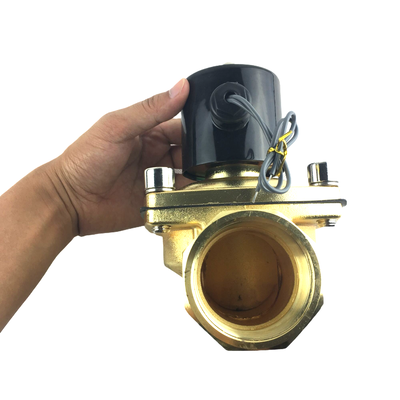 FKM Viton Seal Material Pilot Diaphragm Solenoid Valve Operativo da 0 a 0,5 MPa Pressione per automazione industriale 2W-200-20