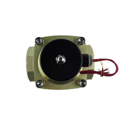 G21⁄2 Valvola solenoide pneumatica ad aria media Corpo in ottone NBR Materiale di sigillamento che fornisce prestazioni stabili nell'automazione industriale