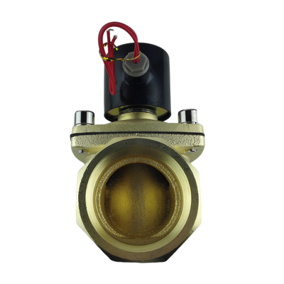 G21⁄2 Valvola solenoide pneumatica ad aria media Corpo in ottone NBR Materiale di sigillamento che fornisce prestazioni stabili nell'automazione industriale