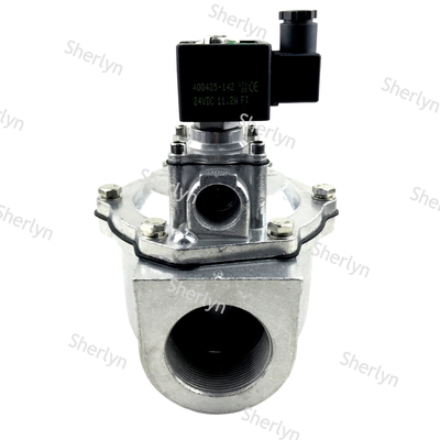 G2 Thread Integral Pilot Right Angle Pulse Valve SCG353A050 Serie ASCO 353 Collettore di polvere in alluminio a grande flusso Valvola solenoide