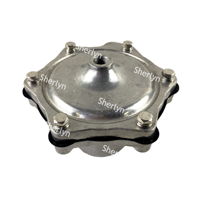 Valvola solenoide a impulso ad angolo destro da 1 pollice G353A045, Valvola di raccolta polveri di flusso medio in alluminio pilota integrale ASCO 353 Serie