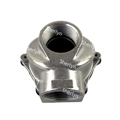 Valvola solenoide a impulso ad angolo destro da 1 pollice G353A045, Valvola di raccolta polveri di flusso medio in alluminio pilota integrale ASCO 353 Serie